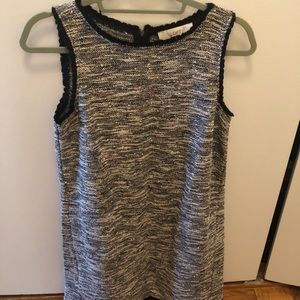 Loft Multi-color Tweed Dress
